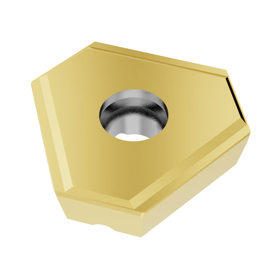 COUNTERDEX PERIPHERAL INSERT WITH TE COAT FOR GOOD CHIP-FORMING MATL ...